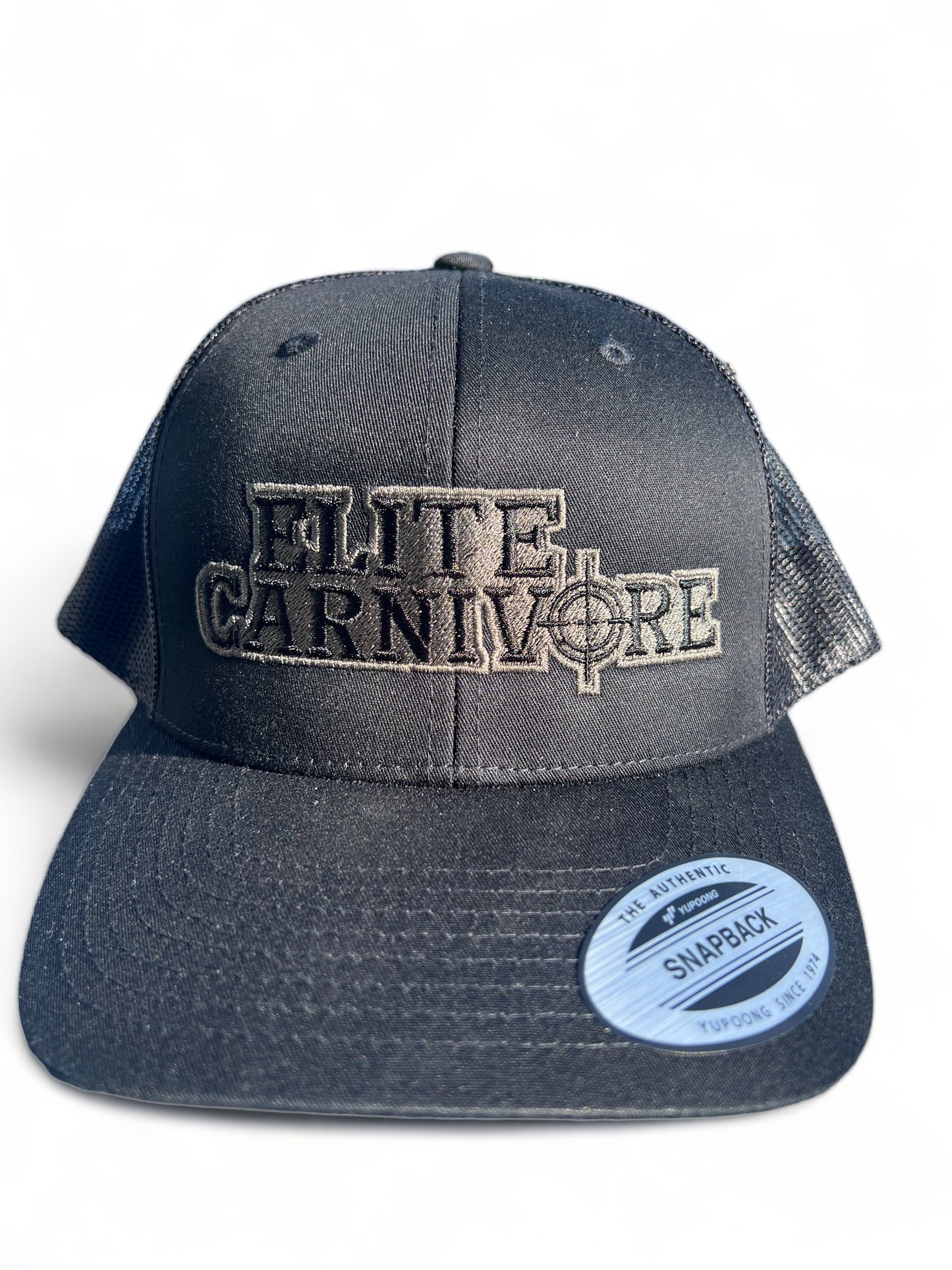 Elite Carnivore logo Trucker hat